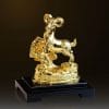 Tượng dê phong thủy mạ vàng 24k - TD01