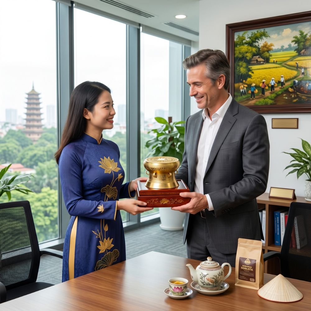 qua tang sep nuoc ngoai