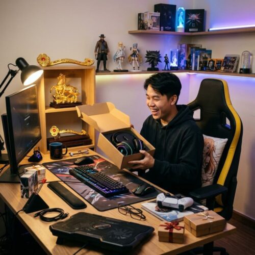 qua tang cho game thu