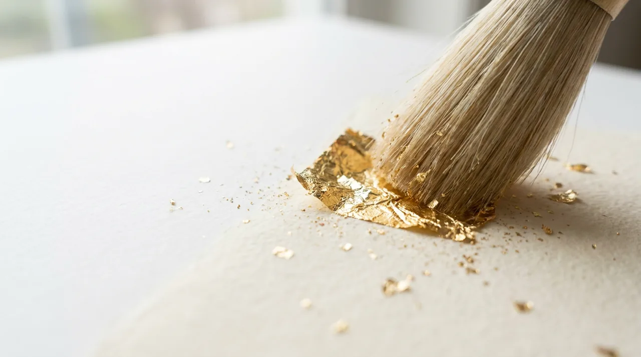 Phân biệt tranh dát vàng và tranh mạ vàng điện phân