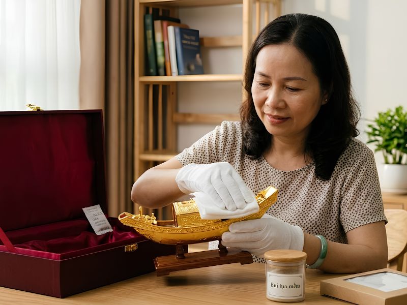 qua tang dat vang 24k 5